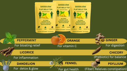 FLAT BELLY TEA- 3Packs (BUNDLE & SAVE)